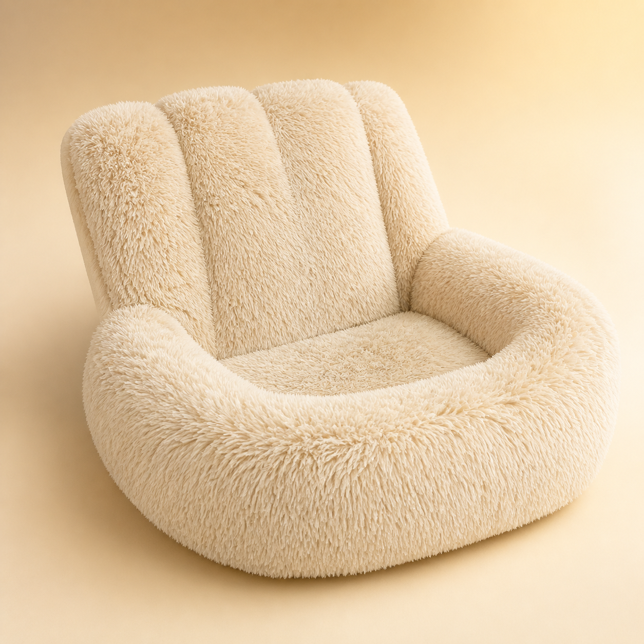 Comfy Cuddle Dog Car Bed, Plush Booster Seat for Small & Medium Dogs