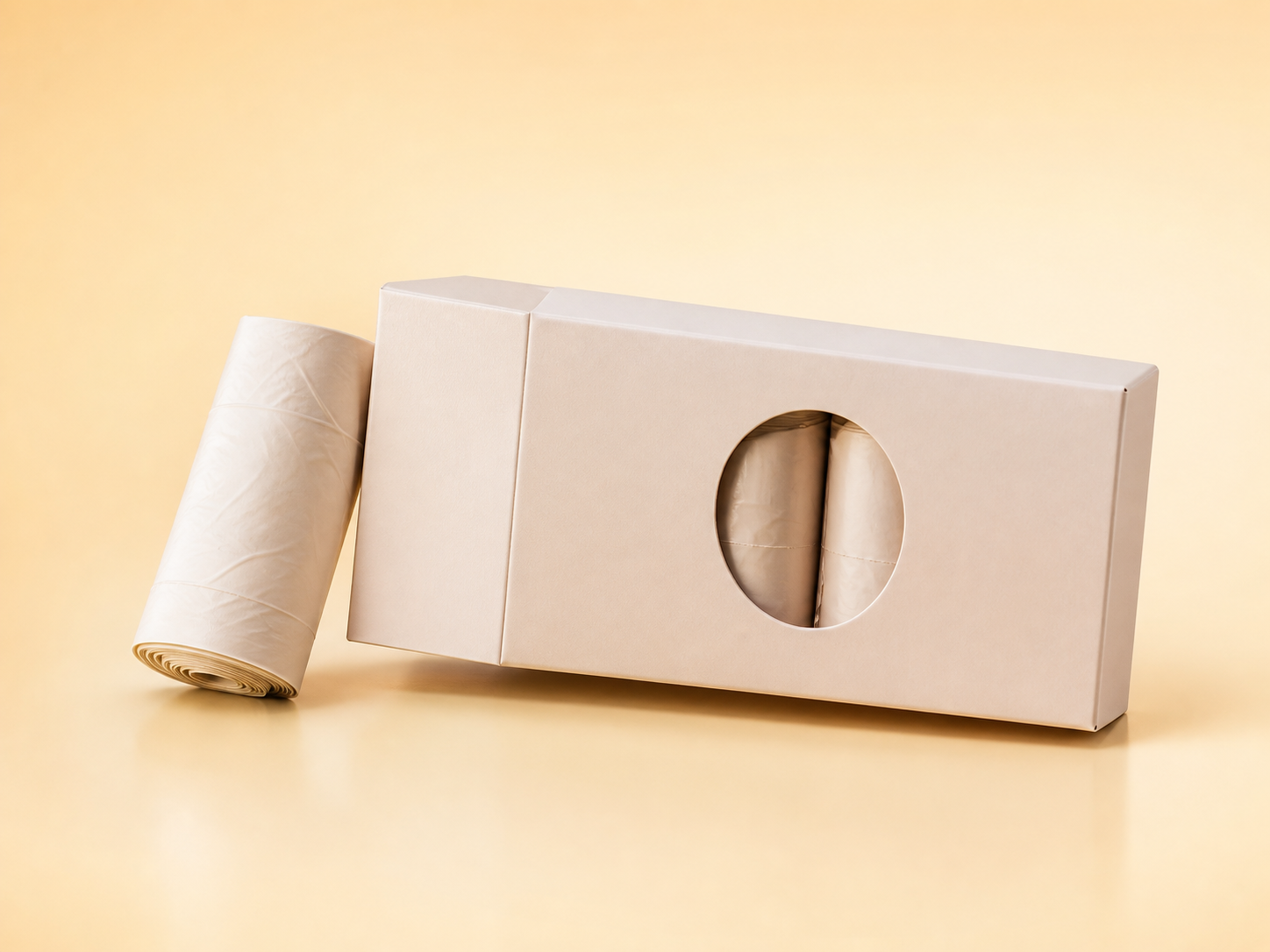 Eco Dog Poop Bags, Biodegradable Extra-Thick Waste Bags, Leak-Proof