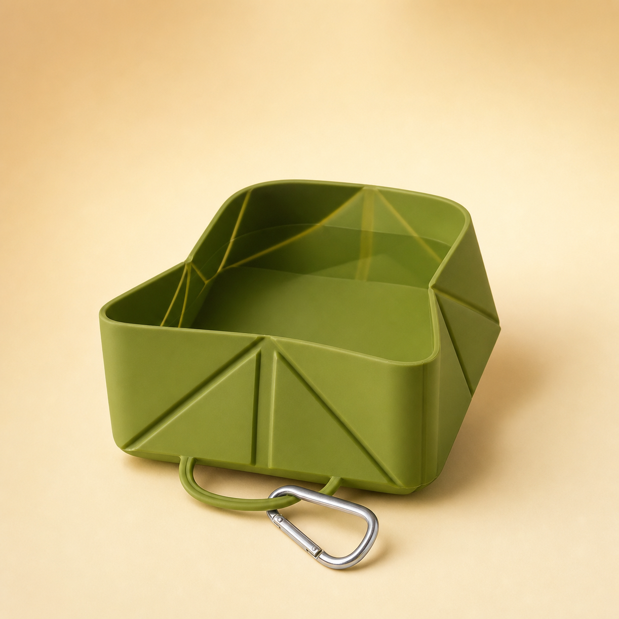 Foldable Dog Food & Water Bowl, Collapsible Travel Bowl Set