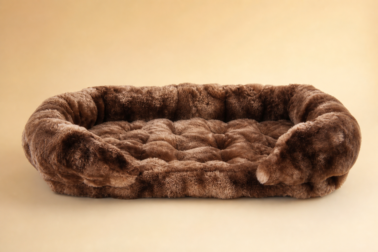 Luxury Orthopedic Dog Bed, Memory Foam Bolster Bed for Large & Senior Dogs, Joint Relief Washable, S-XXL